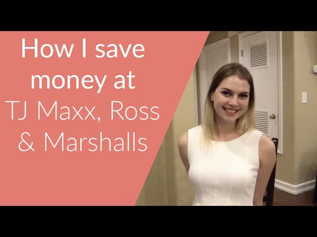 Save Money Shopping at TJ Maxx, Ross & Marshalls