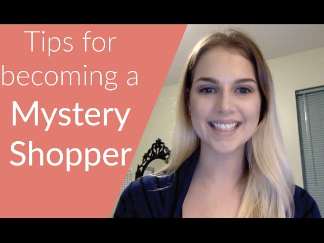How to become a Mystery Shopper