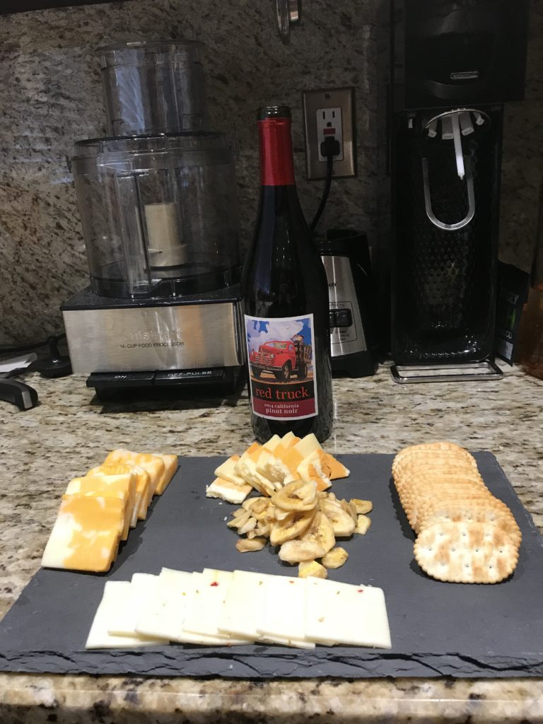 Frugal Happy Hour Cheese Board